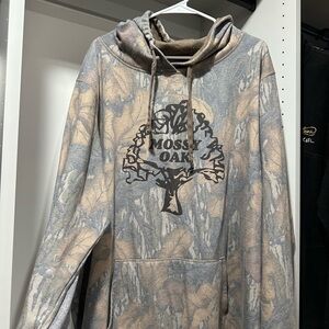 Mossy Oak Washed Fall Foliage Camouflage Hoodie